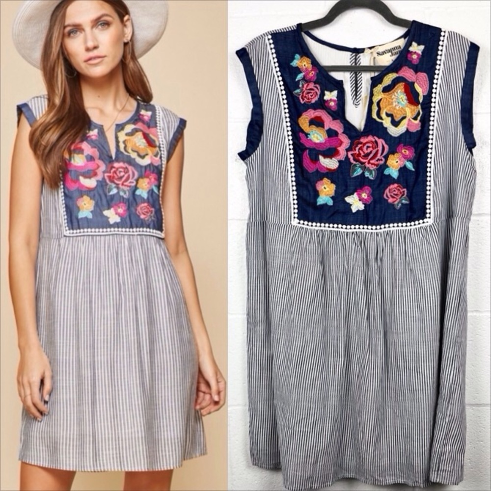 Savanna Jane Embroidered Dress